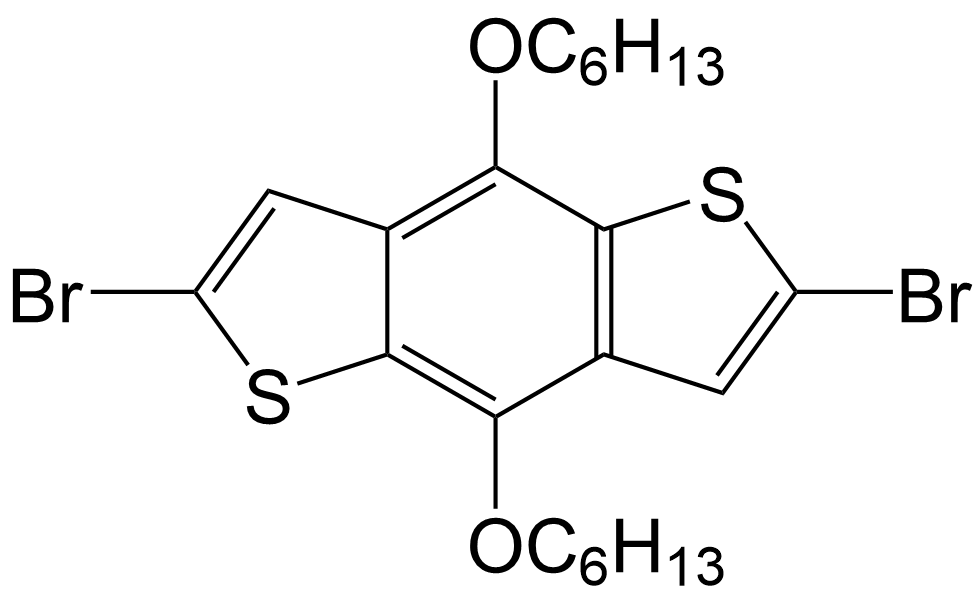 2,6-二溴-4,8-双(己氧基)-苯并[1,2-b:4,5-b']二噻吩/359017-65-5